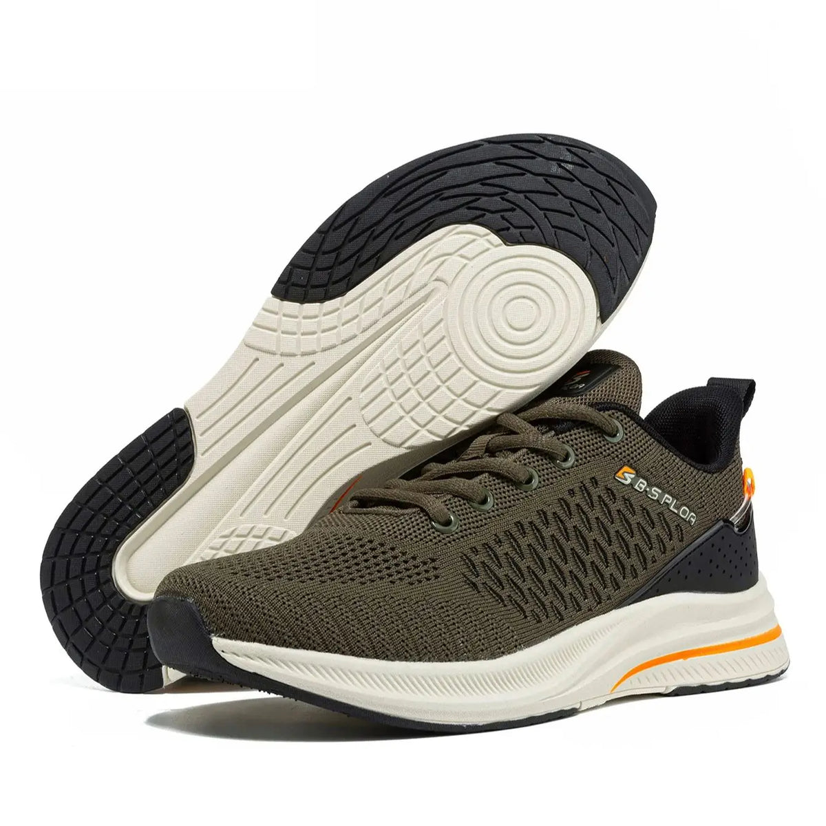 Baasploa Men Running Sneakers Brand Casual Lightweight Designer Mesh Jogging Shoes Male Breathable Lace-Up Sports Walking Shoes