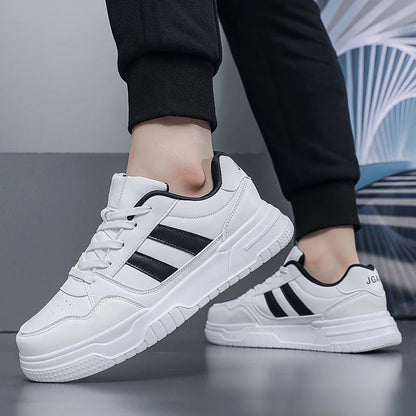 Plus Big Size 50 51 52 Mens Leather Sneakers Casual Sports Shoes Flat Skateboard Shoes Hot Sale For Dropshipping