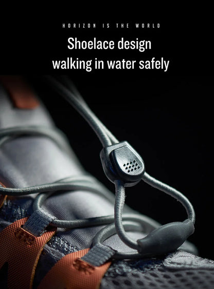 RAX New Men Women Summer Hiking Shoes Breathable Upstream Shoes Trekking Aqua Shoes Outdoor Fishing Camping Sneaker Men
