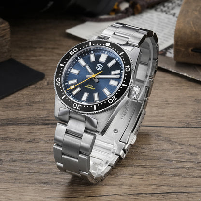 WATCHDIVES WD1965 V2 Men’s Luxury Dive Watch VH31 Quartz, Sapphire Crystal, Stainless Steel & 200M Water Resistant