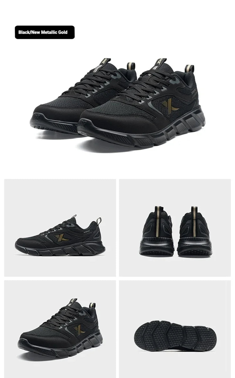 Xtep Running Shoes Men's Summer Mesh Breathable Wear-resistant Sports Lightweight Youth Casual Cushioning Shoes 875219110065