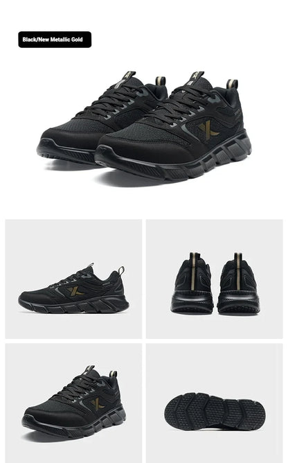 Xtep Running Shoes Men's Summer Mesh Breathable Wear-resistant Sports Lightweight Youth Casual Cushioning Shoes 875219110065