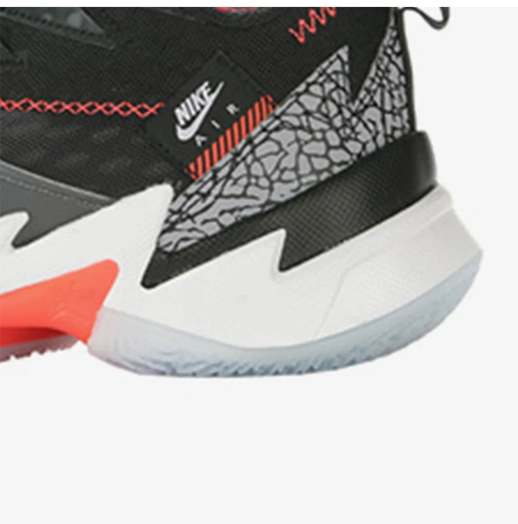 Nike Authentic Autumn Winter Men's Mid-Top Sports Cushioned Wear-Resistant Basketball Shoes CD3002-006