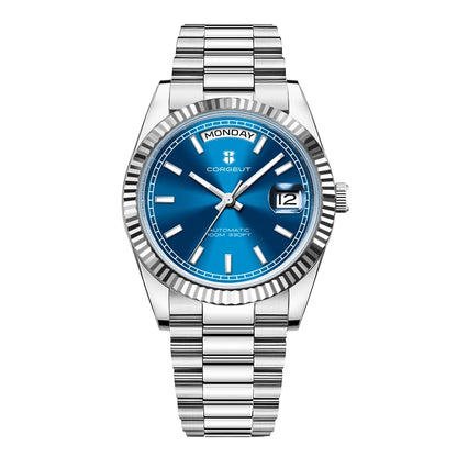 Reloj de lujo Corgeut de 36MM para hombre ST1644, reloj de pulsera mecánico automático con cristal de zafiro, relógio masculino 10BAR, para natación y vestir