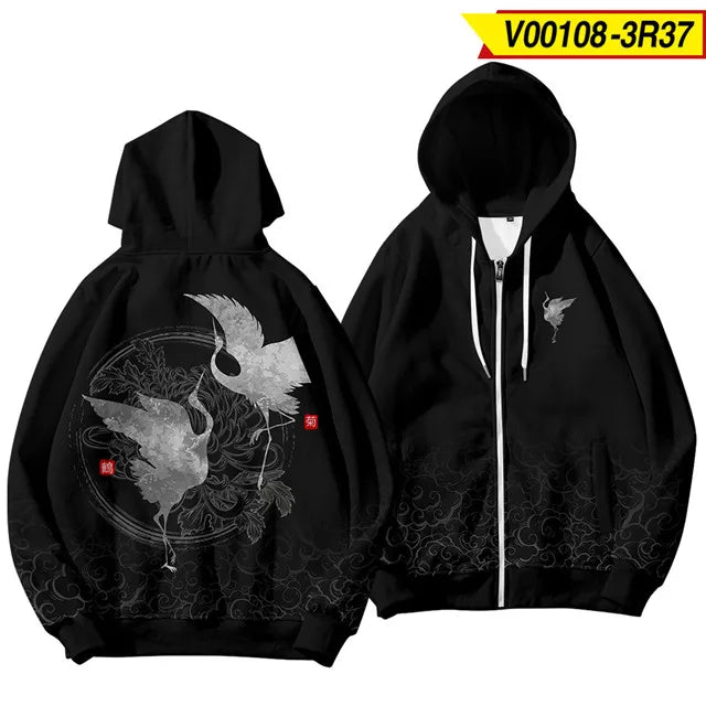 3D tištěné oblečení k čínskému novému roku – pánské mikiny s kapucí pro děti, módní mikina s motivem draka, cool streetwearový top