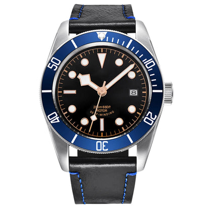 Luxury Customizable Logo Waterproof Japan nh35 Automatic Mechanical Wristwatch Full Steel Sapphire Men Watch Dress Male Clock