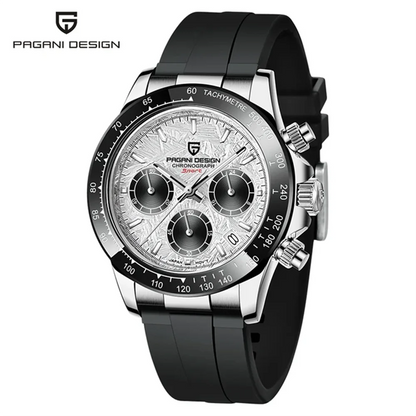 New PAGANI DESIGN PD1644 Luxury Men's Quartz Watch Automatic date Wristwatches Sport 100m Waterproof Chronograph Men Gift