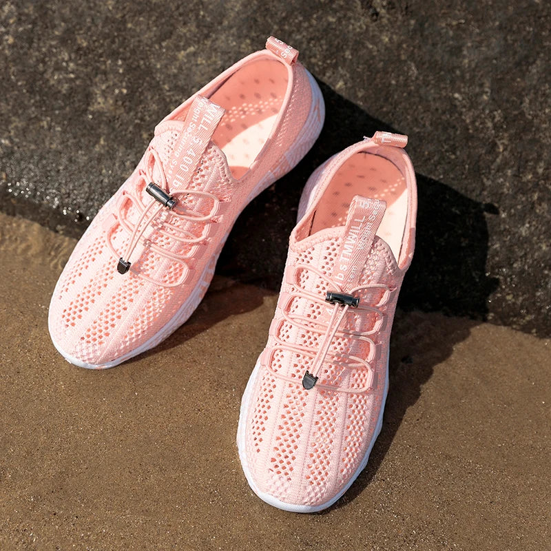 Men Women Aqua Shoes Wading Water Upstream Outdoor Sports Beach Sneakers Canyoning Camping Amphibious River Tracing Creek