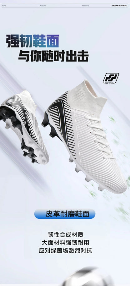 New Men Professional Soccer Shoes Non-slip Football Boots Unisex Breathable Futsal Sports New Cleats Drop Shipping Ultralight