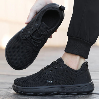 Lightweight Men's Sports Shoes with Wide Foot Mesh and Quick Drying Design, Breathable Outdoor Hiking Shoes for Women Trainers