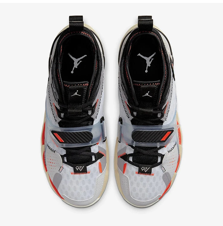 Nike Genuine JORDAN Men's Mid-Top Cushioned Durable Basketball Shoes CD3002-101