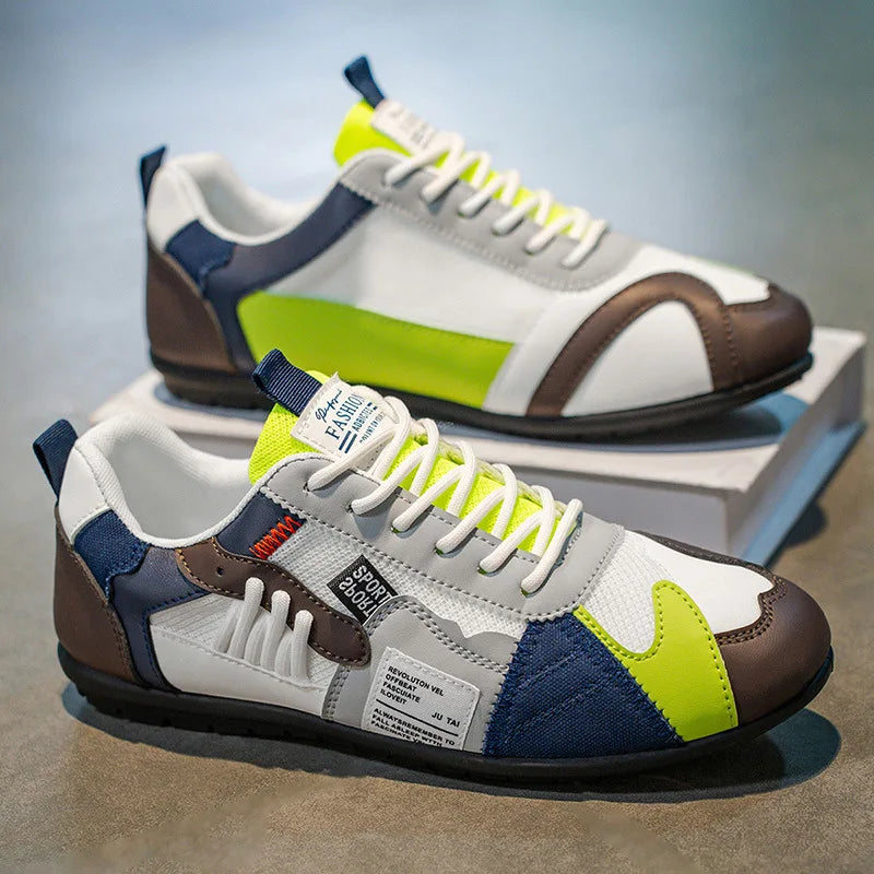 High Quality Shoes for Men Summer New Mesh Breathable Youth Leisure Running Sneakers Walking Men Shoes Light Sneakers Zapatillas