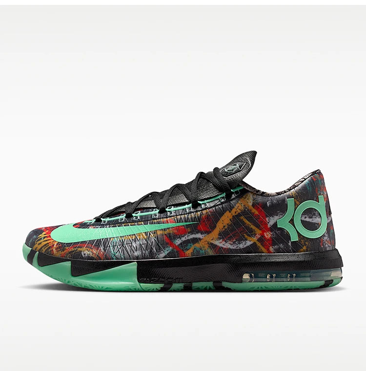 Nike Authentic Zoom KD 6 Men's Trendy Retro Rebound Basketball Shoes FQ8356-900