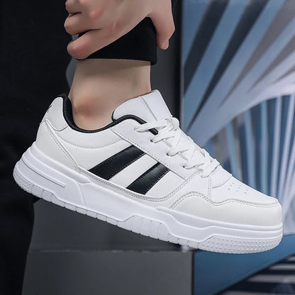 Plus Big Size 50 51 52 Mens Leather Sneakers Casual Sports Shoes Flat Skateboard Shoes Hot Sale For Dropshipping