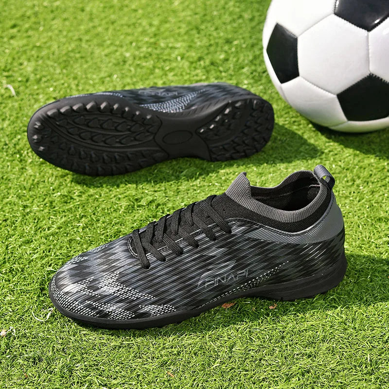 New Men High-quality Soccer Shoes Cleats Match Indoor Hot-selling Outdoor Football Boots Grass High-top Futsal Non-Slip Sneakers