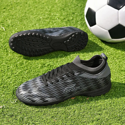 New Men High-quality Soccer Shoes Cleats Match Indoor Hot-selling Outdoor Football Boots Grass High-top Futsal Non-Slip Sneakers