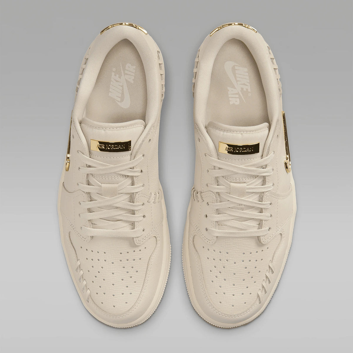Nike Authentic Air Jordan 1 MM Low Small Gold Hook Women's Sneakers FN5032-200