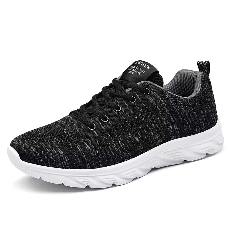 Pánské sportovní běžecké a joggingové boty, ležérní tenisky na ven, šněrovací, prodyšná síťovina, lehké tenisové a outdoorové vycházkové boty, velikosti 39-46