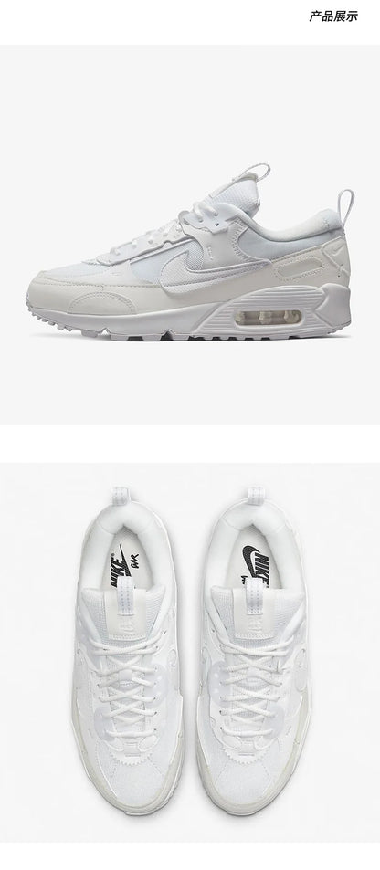 Nike Official Air Max 90 Futura Men's and Women's Air Cushion Sports Shoes DM9922-101