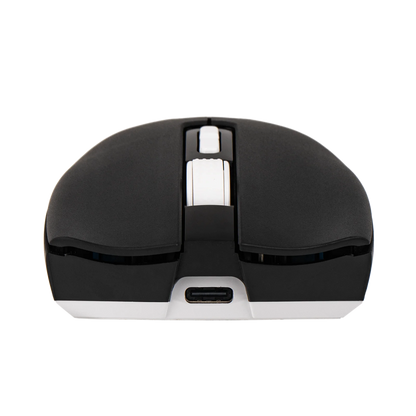 Mouse da gaming EPOMAKER Click Lite cablato/BT/wireless 2.4GHz con sensore PAW3311, da 800 a 24000 DPI e batteria da 500mAh per PC/Mac/Linux