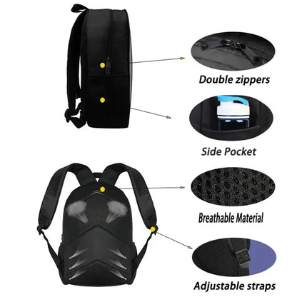 Conjunto FORTNITE leve de 3 peças: mochila com bolso frontal, lancheira e estojo, com porta-chaves 3D impresso grátis, para meninos, meninas e crianças dos 5 aos 10 anos