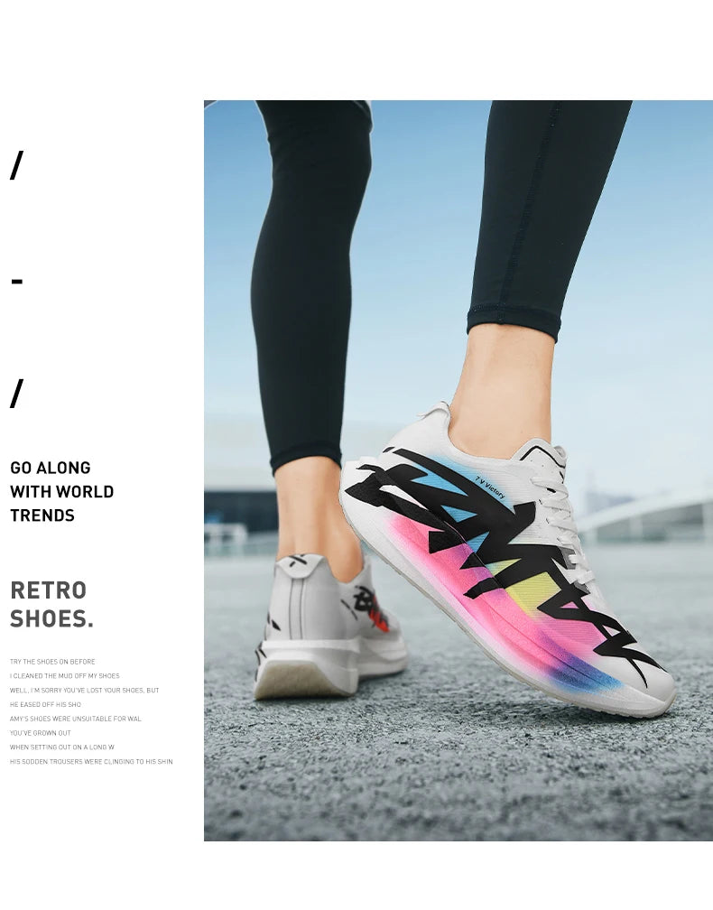 Men's Running Shoes Outdoor Mesh Luxury shoes Couple Off-road Sneakers Cushioning Breathable Trainer Shoes Race Non-Slip Fashion