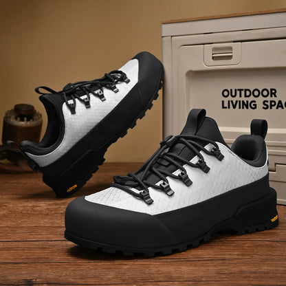 2025 New Hiking Shoes Non-Slip Grip Men's Spring Fall Outdoor Casual Sports Shoes Breathable Comfortable Durable Leisure Sneakers