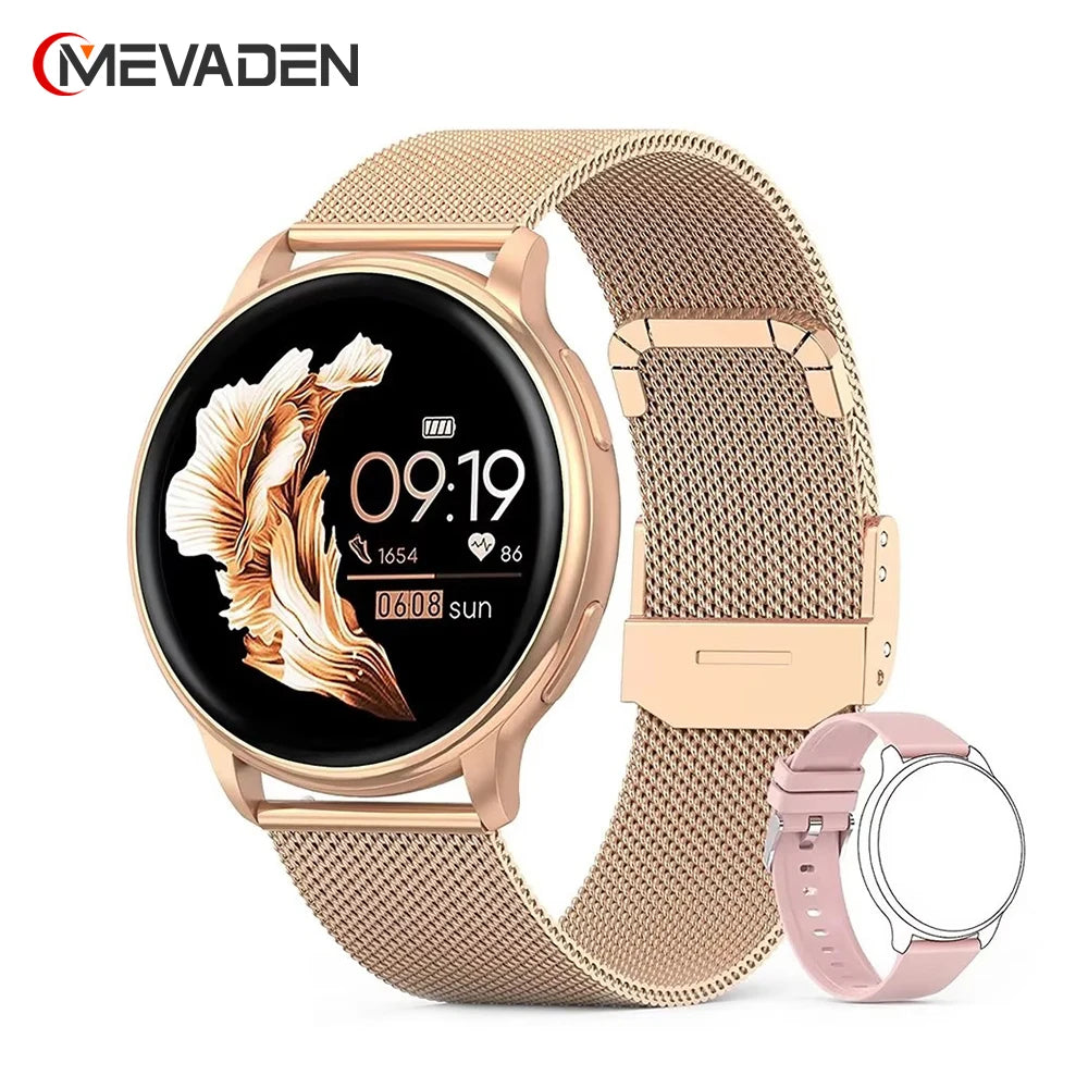 MEVADEN Y22 Smartwatch for Men & Women  Bluetooth Calling, Heart Rate Monitor, Custom Dial, Fitness Tracker for Android & iOS