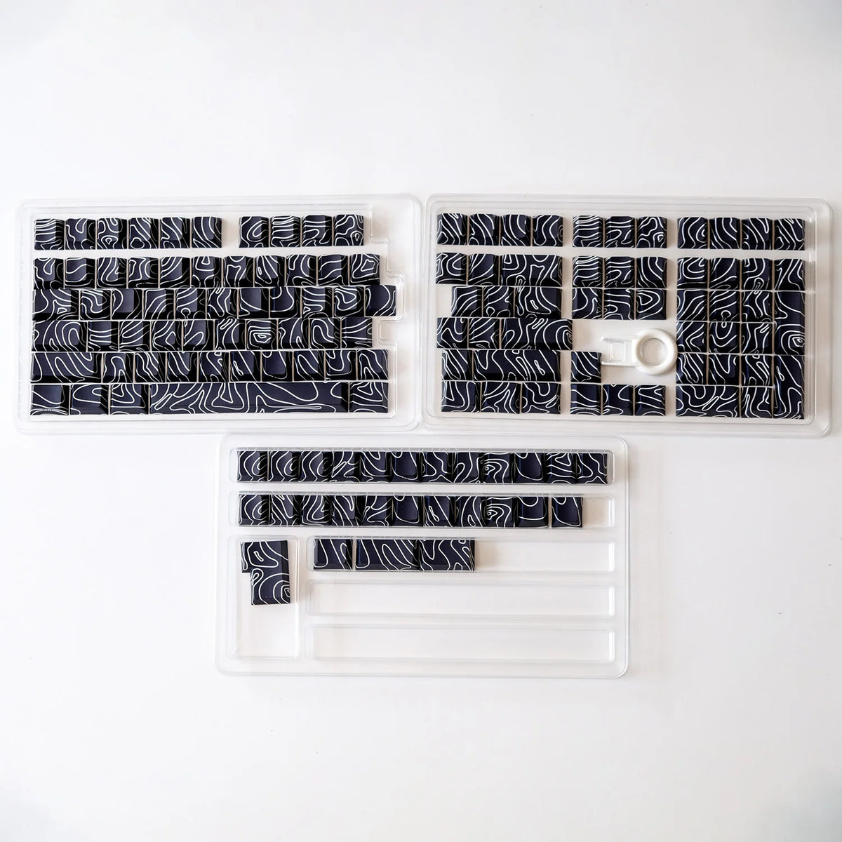 KYOMOT 135 Keys PBT Side Print Keycap Double Shot Cherry Profile Shine Through Keycaps for MX Switch Games Mechanical Keyboard