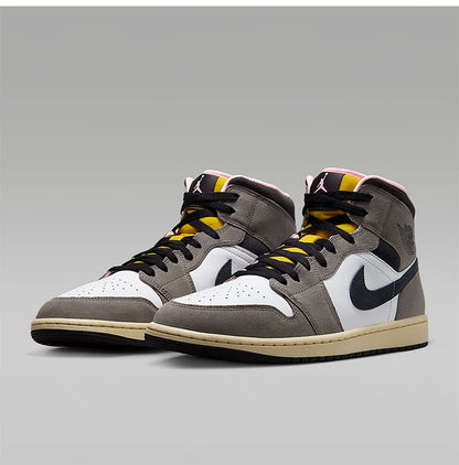 Nike genuine JORDAN men's mid top cushioned classic lightweight sports shoes HQ2011-100