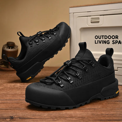2025 New Hiking Shoes Non-Slip Grip Men's Spring Fall Outdoor Casual Sports Shoes Breathable Comfortable Durable Leisure Sneakers