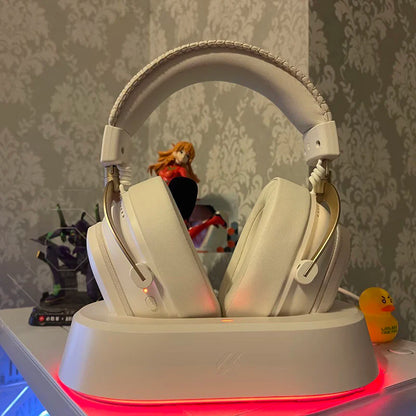 Auscultadores sem fios para jogos MCHOSE V9 Turbo com microfone, auscultadores para eSports com quatro modos, auscultadores Bluetooth para jogos com cobertura total e áudio profissional