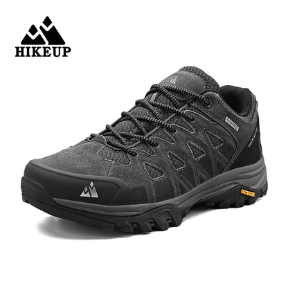 HIKEUP módní outdoorová obuv, pánské sportovní trekové boty do hor a na kempování, neklouzavé a odolné proti opotřebení