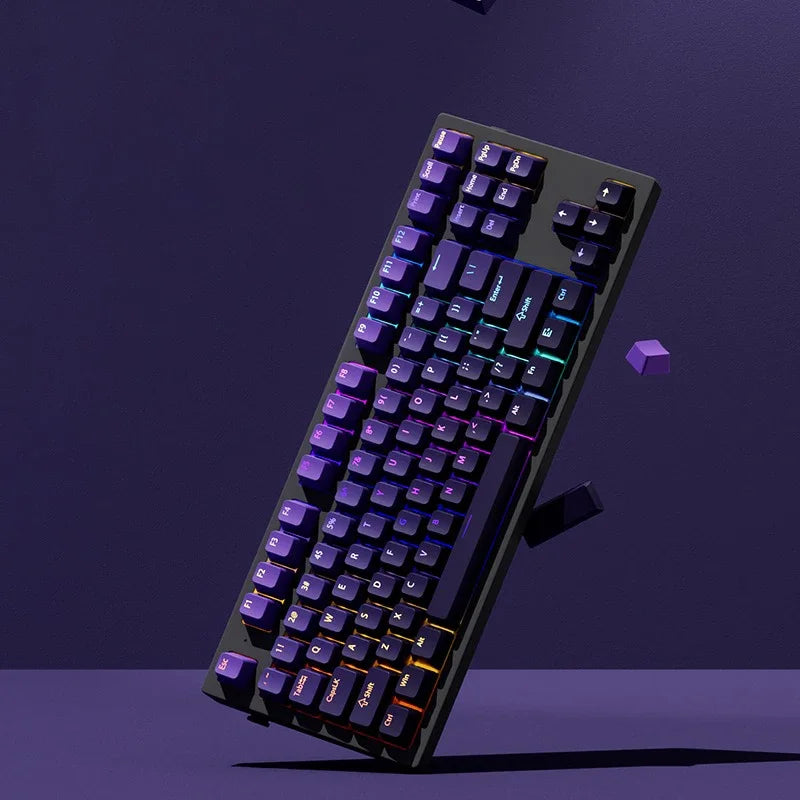 ATTACK SHARK X68HE Magnetic Gaming Keyboard Wired Mechanical Keyboard with Rapid Trigger, 8000Hz Polling Rate, Hall Effect Magnetic Switches, RGB Gaming Keyboard