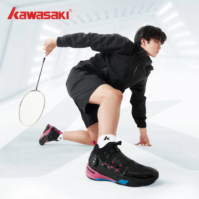 Profesionální badmintonová obuv Kawasaki King Series 2.0 pro muže a ženy, sportovní obuv proti zkroucení, originální pánské tenisové boty, tenisky A3311