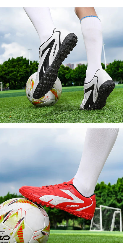 New Professional Men Soccer Shoes Adult Football Sneakers Indoor Futsal Ultralight Non-Slip Sport Wear-Resistant Footboot Boots