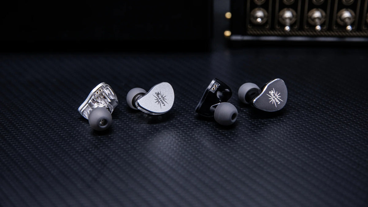 Kiwi Ears Belle 10mm DLC Dynamic Driver In-Ear Monitor HiFi Wired Earbuds with Silver-Plated Cable, Professional Audiophile IEM by Linsoul