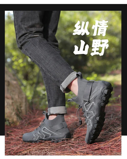 Unisex Breathable Quick Drying Fishing Water Sport Shoes Summer Upstream Barefoot Aqua Boots Outdoor Non-Slip Women Beach Shoes