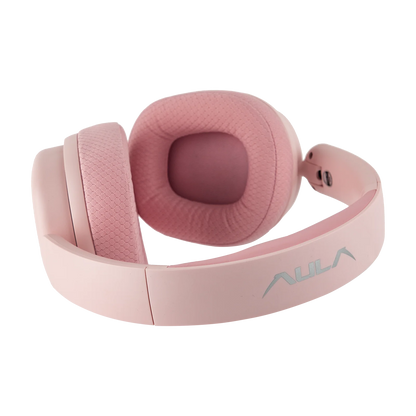 Auriculares gaming AULA G7 Pro con sonido envolvente 7.1, Bluetooth 5.3 inalámbrico y micrófono con cancelación de ruido para PS5/PS4/PC/Switch