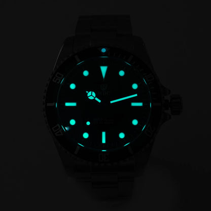 Watchdives WD5513Q Watch VH31 Sweep Second Movement Stainless Steel Sapphire Crystal Business Wristwatch Vintage Watches