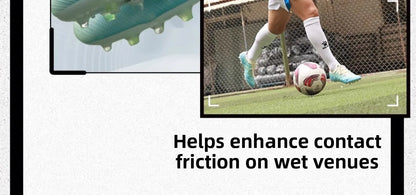 Kelme Men's Professional Football Shoes Youth And Children's Mg Training Football Boots Indoor Anti Slip Football Shoes