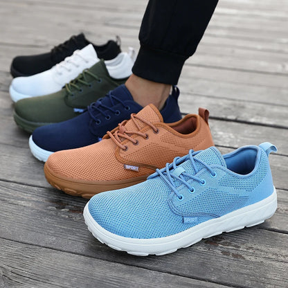 Lightweight Men's Sports Shoes with Wide Foot Mesh and Quick Drying Design, Breathable Outdoor Hiking Shoes for Women Trainers