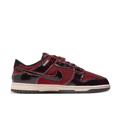 Nike Dunk Low Burgundy Slip-Resistant Durable Retro Low-Top Sneakers Unisex Style HQ1965-600