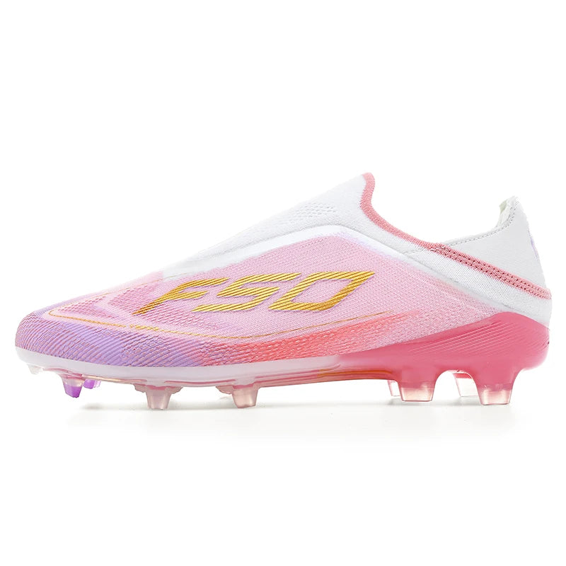 New High Quality Men Football Shoes Anti-Slip Soccer Cleats Breathable Training Sneakers Durable Wear Resistant Outdoor