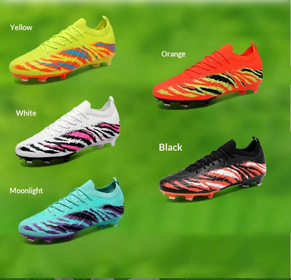 New Men Football Boots Sport Soccer Shoes Match Unisex Ultralight Cleats Comfortable Non-Slip Outdoor Adult Grass High-quality