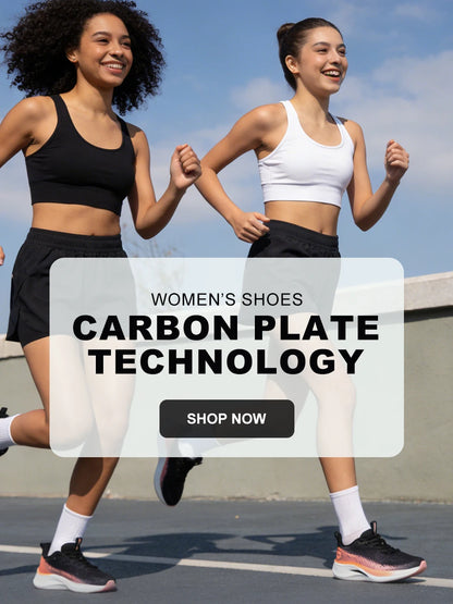 Baasploa Women Carbon Plate Running Shoes Outdoor Professional Cushioning Jogging Sneakers Female Casual Breathable Sports Shoes