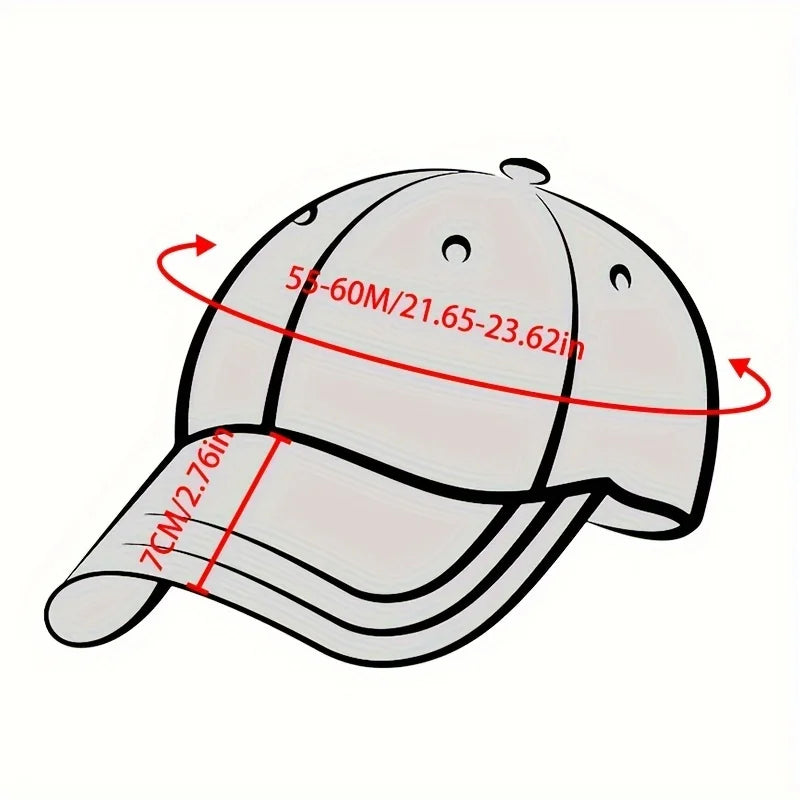 1pc Korean Version Big Head Baseball Caps for Man Women,Summer Outdoor Sunshade Peaked Hat Trucker Sunscreen Snapback Driver Hat