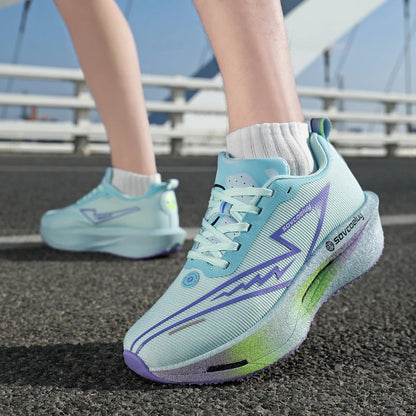 New Four-Season Versatile Non-Slip Shock-Absorbing Technology Carbon Plate Sports Casual Shoes Running Shoes Fitness Shoes Unise