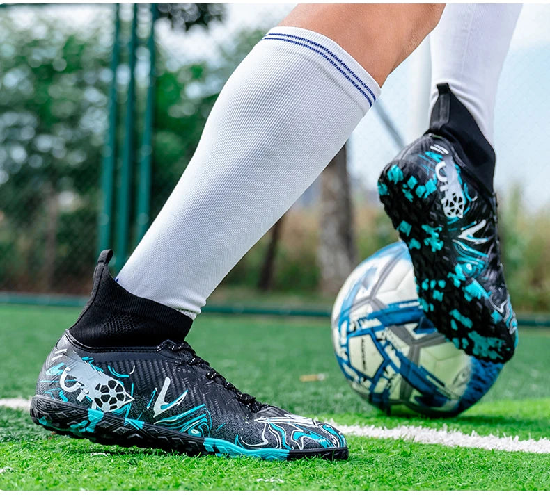 Nové profesionální pánské kopačky, protiskluzové fotbalové boty, unisex, prodyšná sálová sportovní obuv, nové kopačky, dropshipping, ultralehké