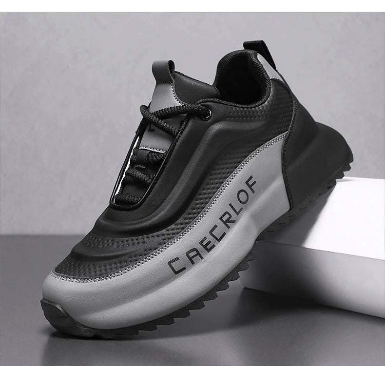 Brand protection 2026 new men's lightweight non-slip breathable wear-resistant running sports fashion versatile casual shoes